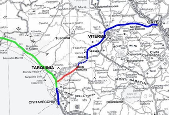 Orte-Civitavecchia Orte-Civitavecchia