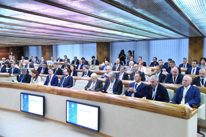 Presentazione del Piano Industriale 2016-2020 di Anas - Il pubblico in sala Presentazione del Piano Industriale 2016-2020 di Anas - Il pubblico in sala