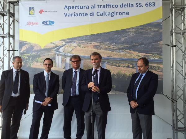 Intervento del ministro Graziano Delrio, Caltagirone Intervento del ministro Graziano Delrio, Caltagirone
