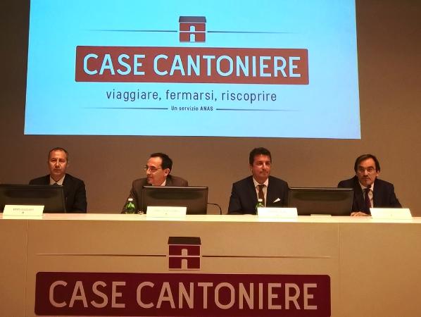 Presentazione bando case cantoniere, tavolo relatori
