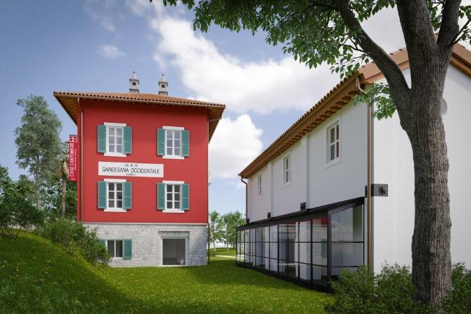 Render casa cantoniera Salò