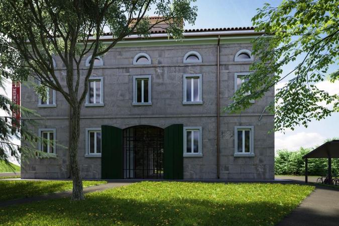 Render casa cantoniera Berceto