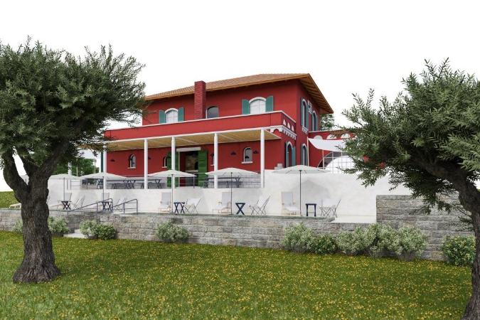 Render casa cantoniera Altamura