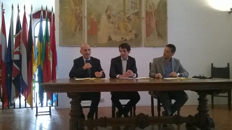 Andrea Romizi, Raffaele Celia e Guido Perosino Andrea Romizi, Raffaele Celia e Guido Perosino
