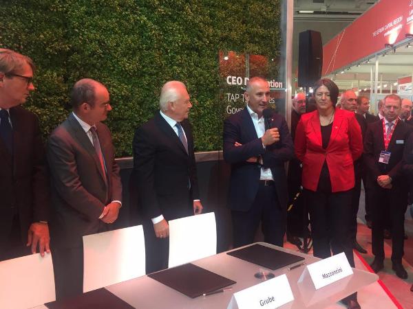 Renato Mazzoncini e Violeta Bulc Renato Mazzoncini e Violeta Bulc