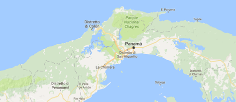 Panama mappa Panama mappa