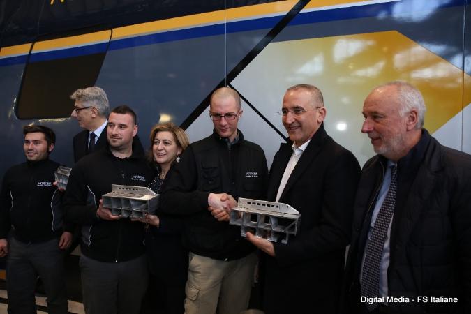 Presentazione Hitachi Trenitalia nuovo treno Rock
