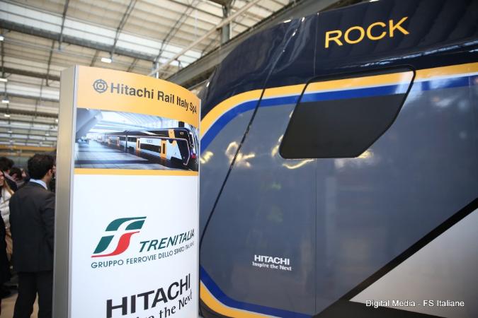 Presentazione Hitachi Trenitalia nuovo treno Rock - 1