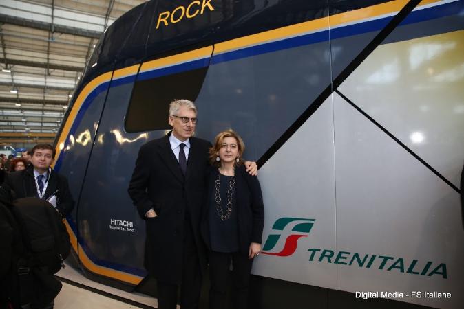 Presentazione Hitachi Trenitalia nuovo treno Rock - 2
