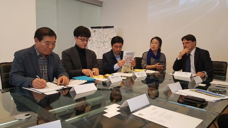 Incontro con la delegazione della Corea del Sud Incontro con la delegazione della Corea del Sud