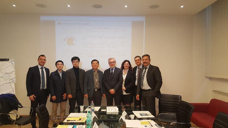 L'incontro con la delegazione della Corea del Sud L'incontro con la delegazione della Corea del Sud