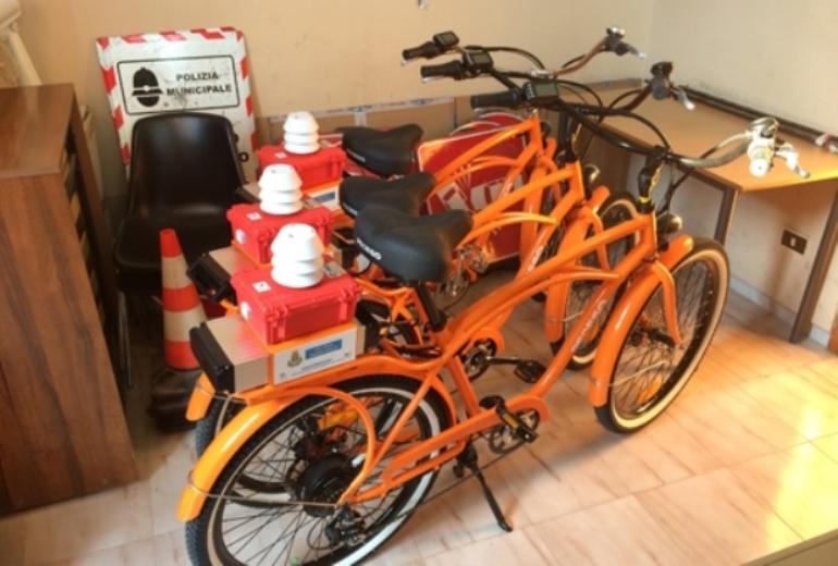 Bici rilevamento qualità dell'aria Bici rilevamento qualità dell'aria