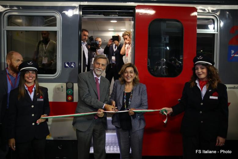 Graziano Delrio e Barbara Morgante