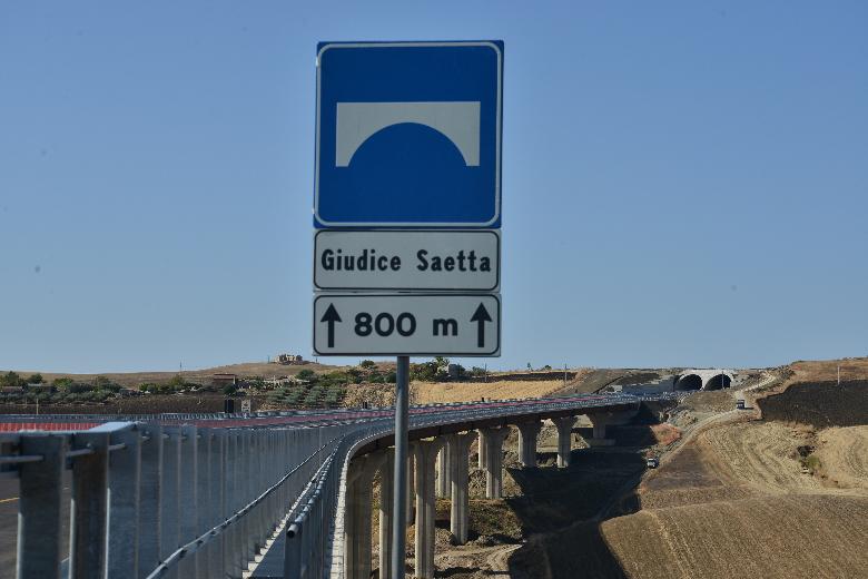 viadotto intitolato a Giudice Antonino Saetta