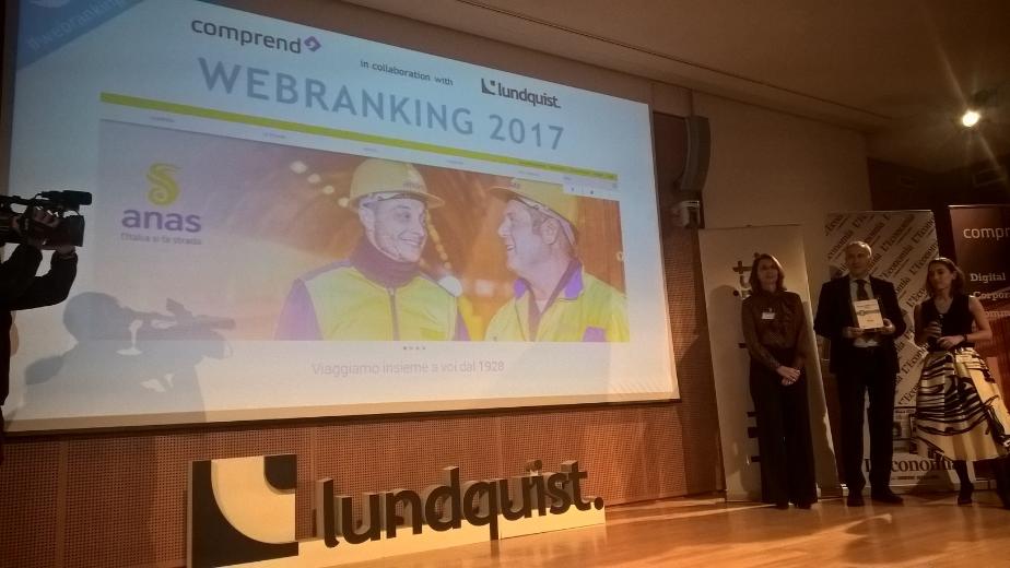 Anas Premiazione webranking Anas Premiazione webranking