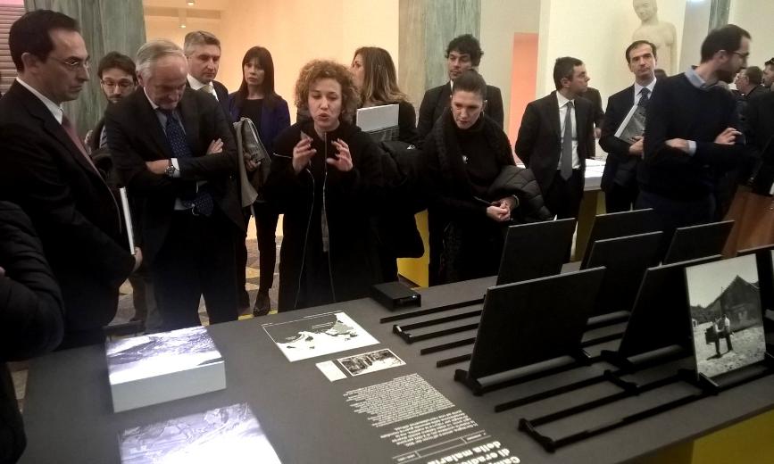 Presentazione mostra "Mi ricordo la strada" (Foto Archivio Anas) Presentazione mostra "Mi ricordo la strada" (Foto Archivio Anas)