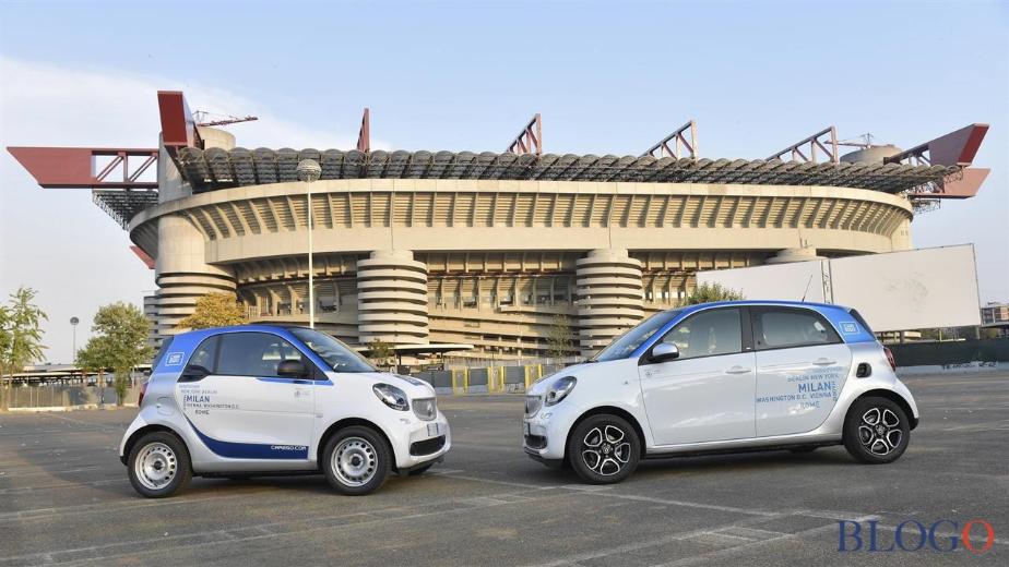 Car sharing Smart_Daimler Mercedes Car sharing Smart_Daimler Mercedes