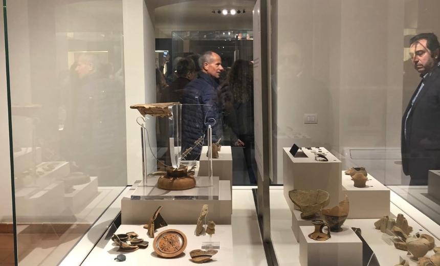 Inaugurazione museo archeologico "Palazzo Nieddu" a Locri (Foto Archivio Anas) Inaugurazione museo archeologico "Palazzo Nieddu" a Locri (Foto Archivio Anas)