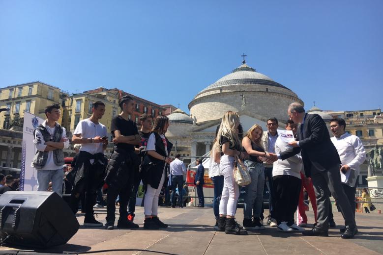 "Sii saggio, guida sicuro" 2018 (Foto archivio Anas))