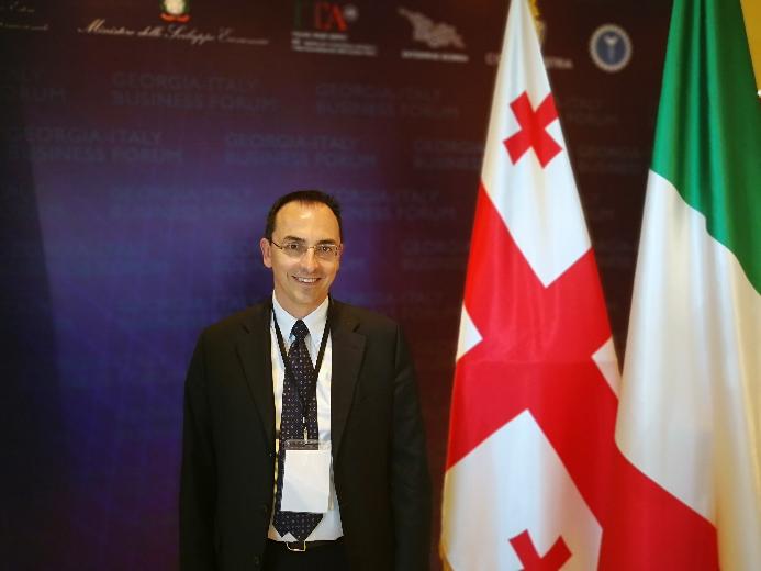 Gianni Vittorio Armani, amministratore delegato Anas, in delegazione nella visita di Stato del Presidente Sergio Mattarella in Georgia, Tbilisi 17/07/2018 (credits photo Anas) Gianni Vittorio Armani, amministratore delegato Anas, in delegazione nella visita di Stato del Presidente Sergio Mattarella in Georgia, Tbilisi 17/07/2018 (credits photo Anas)