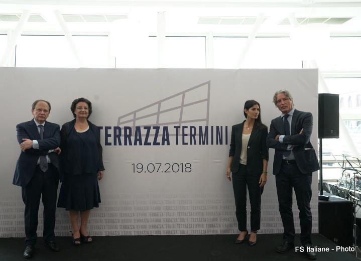 Inaugurazione Terrazza Termini