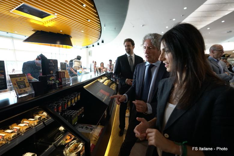 Inaugurazione Terrazza Roma Termini