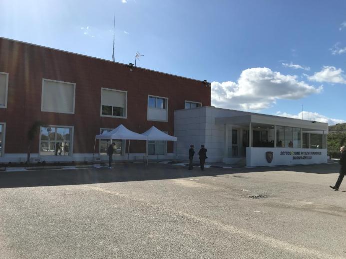Nuova sede Polstrada Buonfornello (PA) Nuova sede Polstrada Buonfornello (PA)