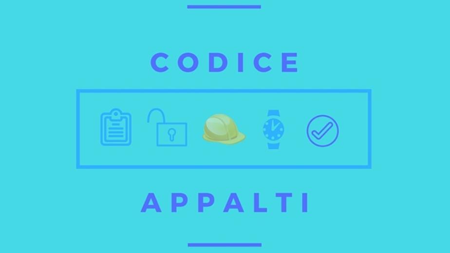codice appalti codice appalti