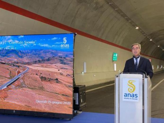 Apertura nuovo lotto Nord-Sud - Massimo Simonini, Ad Anas Apertura nuovo lotto Nord-Sud - Massimo Simonini, Ad Anas