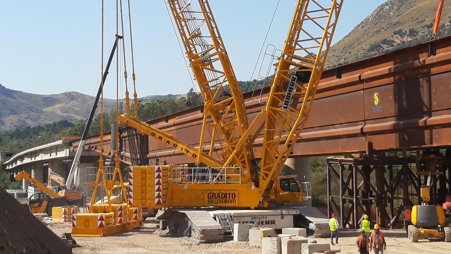 Lavori su Viadotto Imera Lavori su Viadotto Imera