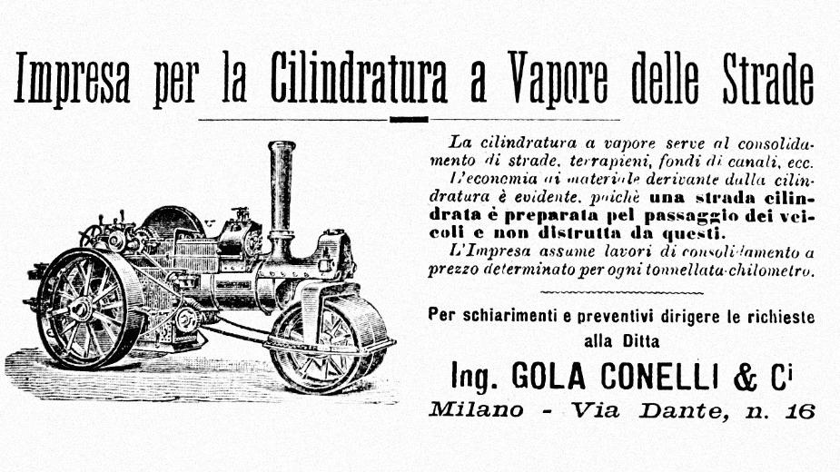 La prima inserzione di "Le Strade", marzo 1898 (fonte_ Archivio leStrade - Casa Editrice La Fiaccola) La prima inserzione di "Le Strade", marzo 1898 (fonte_ Archivio leStrade - Casa Editrice La Fiaccola)