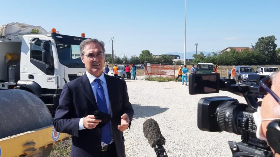Sopralluogo variante San Marco dei Cavoti - interviste Ad Anas Simonini Sopralluogo variante San Marco dei Cavoti - interviste Ad Anas Simonini