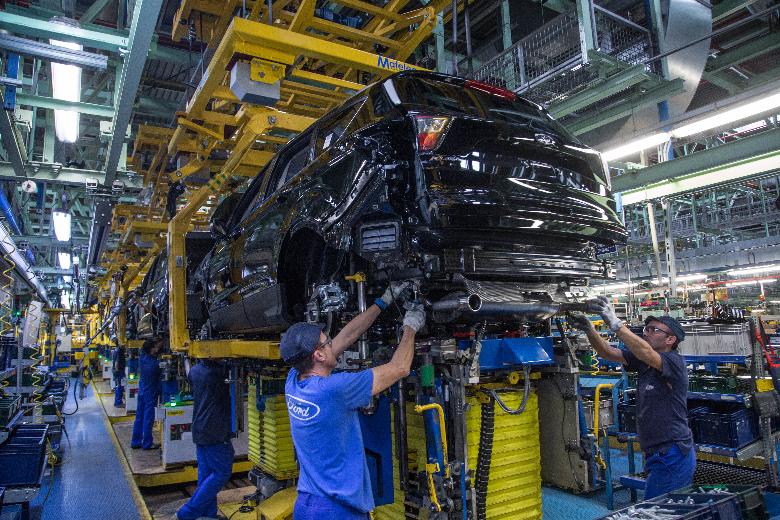 Stabilimento Ford (fonte Imagoeconomica 2020) Stabilimento Ford (fonte Imagoeconomica 2020)