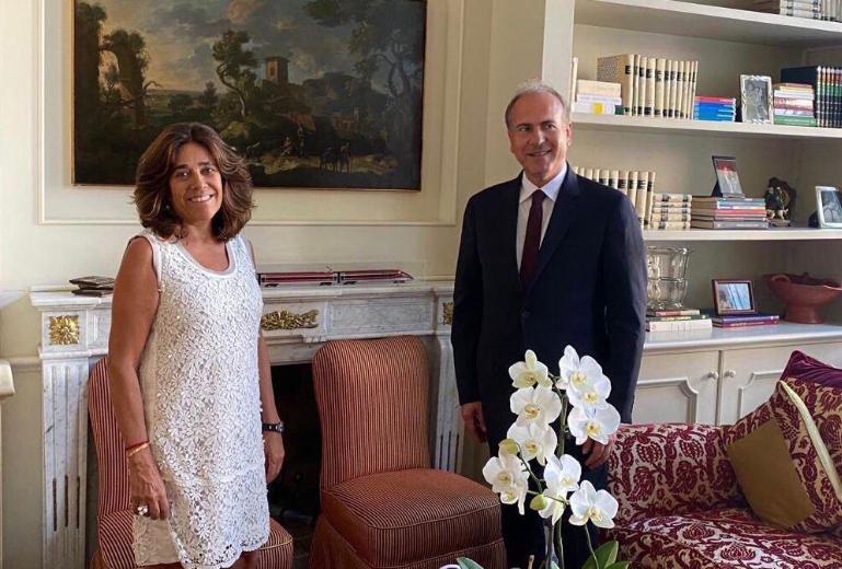 Battisti e ambasciatore Colombia Ramirez Battisti e ambasciatore Colombia Ramirez