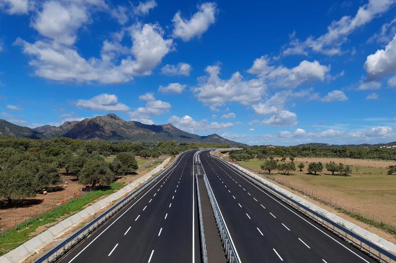 Sardegna - Nuova SS195 Sulcitana, lotto 3 (Archivio Anas)