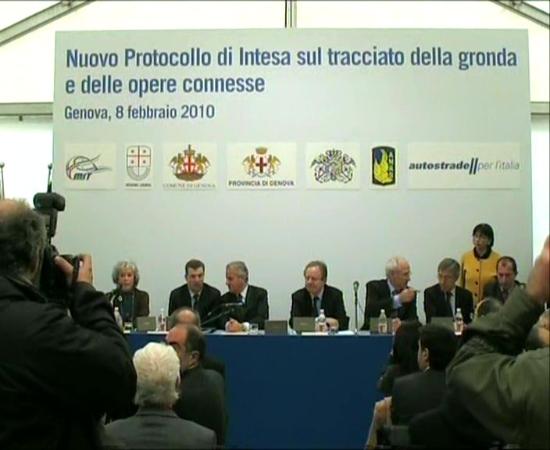 Genova: firmato il nuovo protocollo di intesa per la Gronda Genova: firmato il nuovo protocollo di intesa per la Gronda