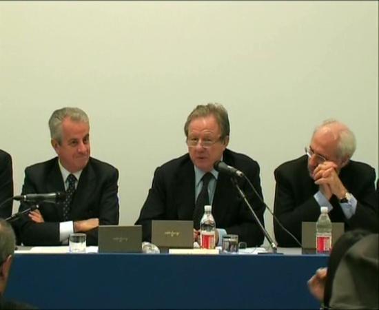 Genova: firmato il nuovo protocollo di intesa per la Gronda - Scajola, Matteoli e Ciucci Genova: firmato il nuovo protocollo di intesa per la Gronda - Scajola, Matteoli e Ciucci