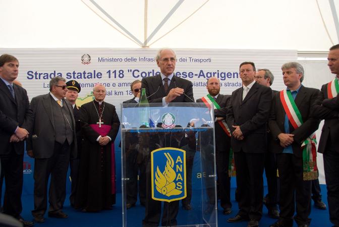 Intervento del Presidente Anas, Ciucci Intervento del Presidente Anas, Ciucci