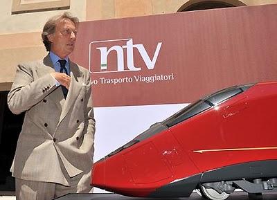 Montezemolo e il treno Italo