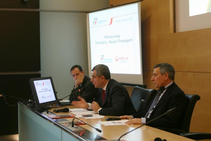 Conferenza stampa Trenitalia-Veolia