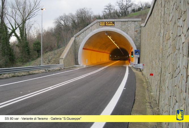 ss 80 var Variante di Teramo - Galleria "S. Giuseppe" 5 ss 80 var Variante di Teramo - Galleria "S. Giuseppe" 5