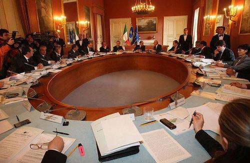 Consiglio dei Ministri Consiglio dei Ministri
