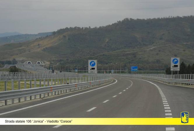 Viadotto Corace, nord