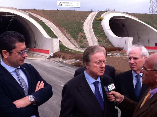 Ministro Matteoli - A3 Salerno Reggio Calabria