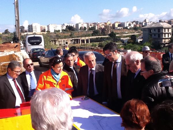 Cantieri aperti A3, sopralluogo di Ciucci e Scopelliti 2