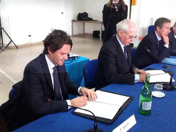 La firma del Protocollo