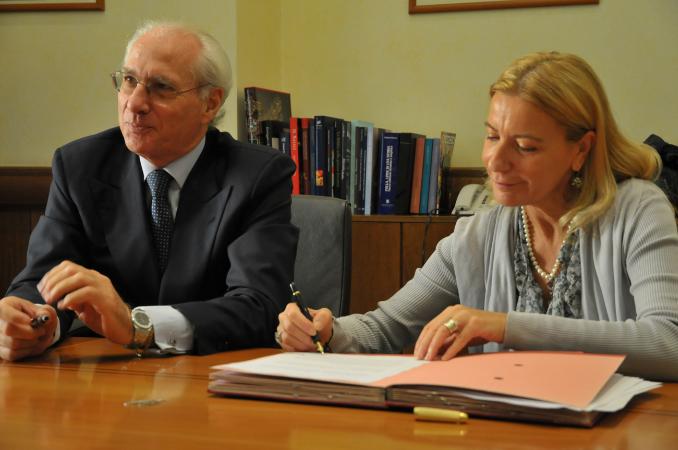 Vergilius - La Firma della convenzione Anas-Polizia Stradale