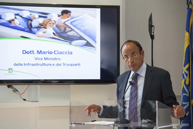 L'intervento del  Ministro Ciaccia