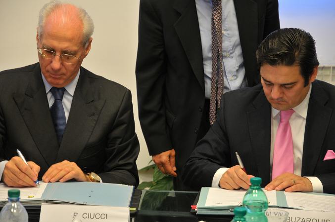 L'Amministratore Unico di Anas  ed il Ministro de Obras Públicas y Comunicaciones del Paraguay