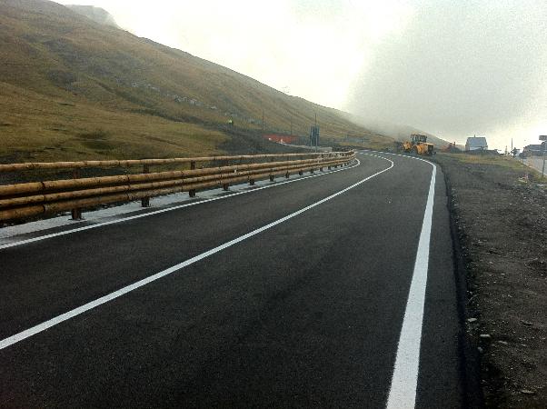 La nuova variante della SS 26 - Il tratto di uscita dal territorio italiano